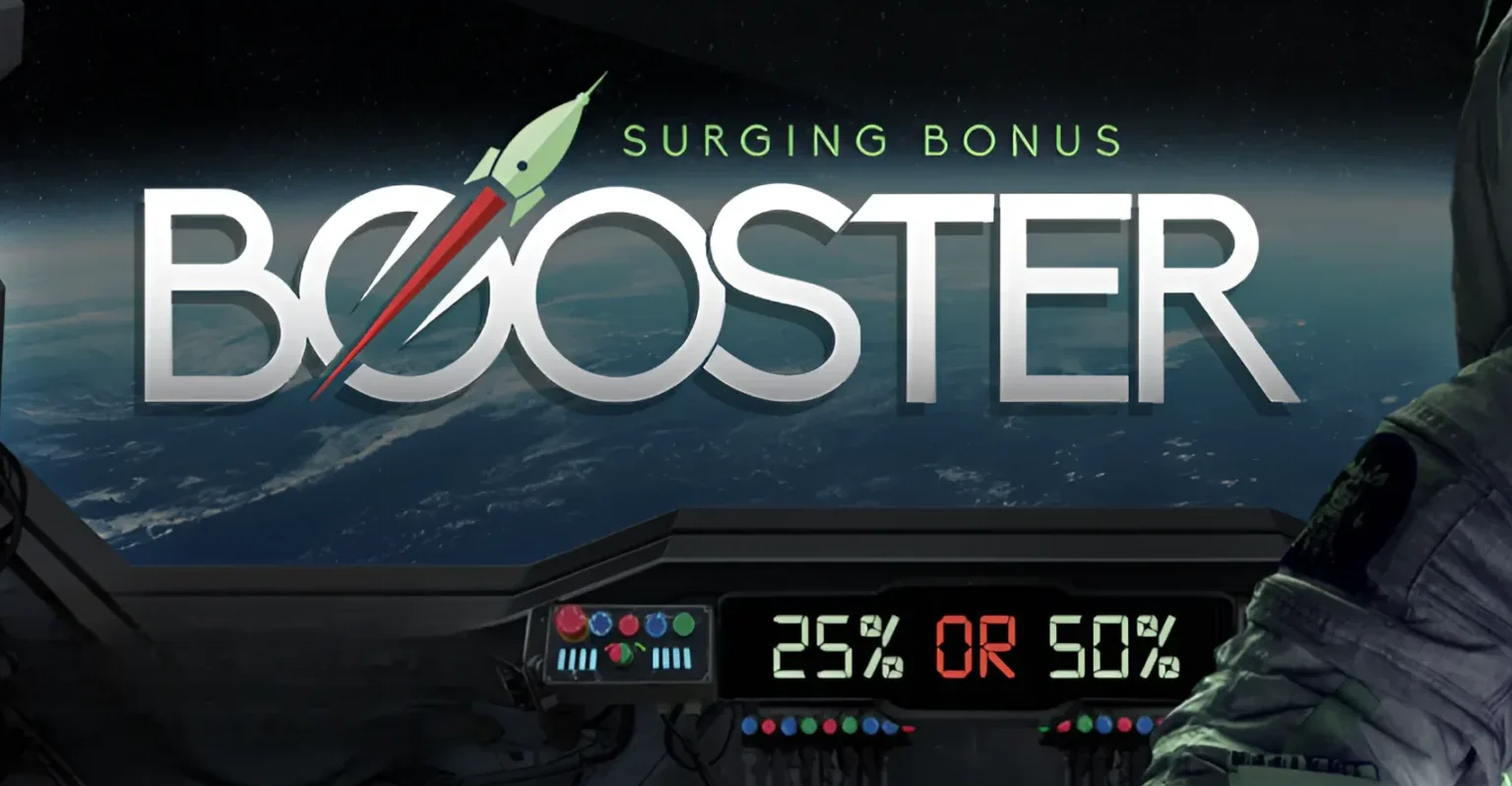 SURGING BONUS BOOSTER!